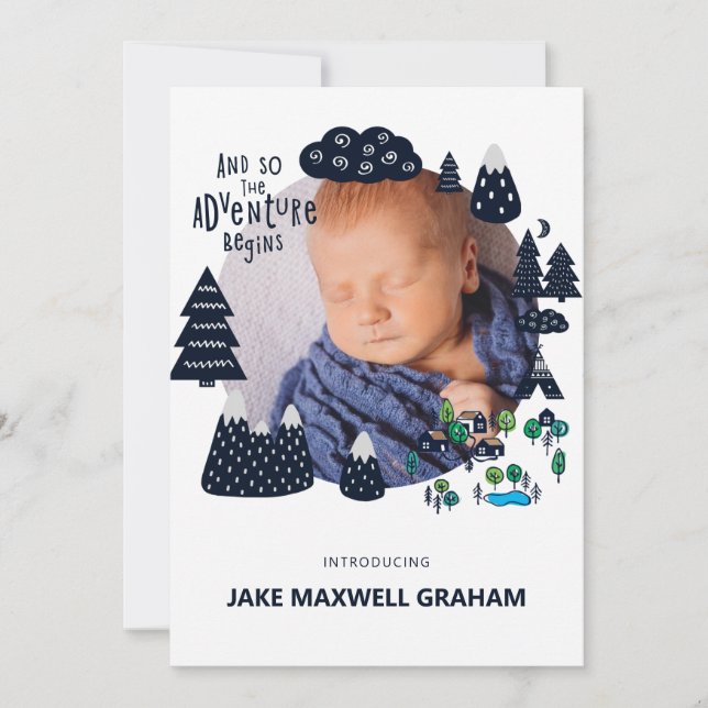 Abenteuerskizze | Ankündigung auf der doppelten Se (Vorderseite)