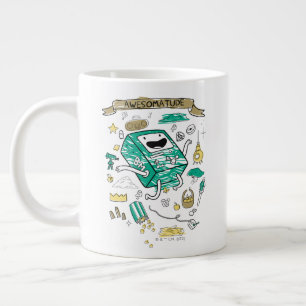 Abenteuerzeit "Awesomatude" BMO Sketch Jumbo-Tasse