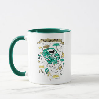 Abenteuerzeit | "Awesomatude" BMO Sketch Tasse