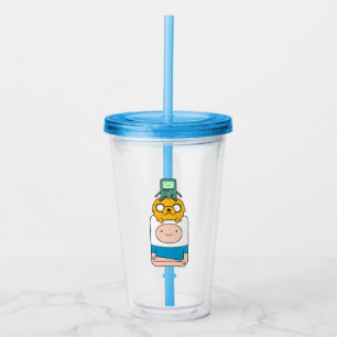 Abenteuerzeit BMO, Jake & Finn Acryltrinkbecher
