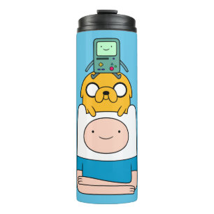 Abenteuerzeit   BMO, Jake & Finn Thermosbecher