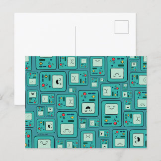 Abenteuerzeit | BMO Muster Postkarte