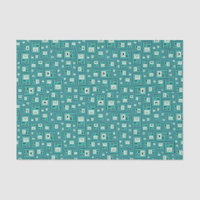 Abenteuerzeit | BMO Muster Seidenpapier (Vorderseite)