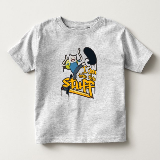 Abenteuerzeit | Finn "I Be In this Stuff" T-Shi Kleinkind T-shirt (Vorderseite)