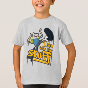 Abenteuerzeit   Finn "Ich bin in dieses Zeug" T-Shirt