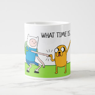 Abenteuerzeit   Finn & Jake Fist Bump Jumbo-Tasse