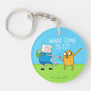 Abenteuerzeit   Finn & Jake Fist Bump Schlüsselanhänger