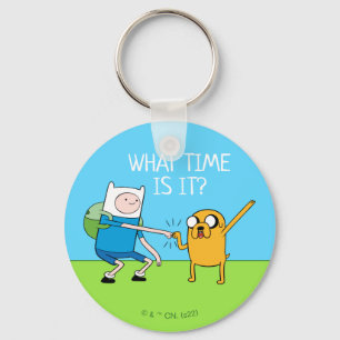 Abenteuerzeit   Finn & Jake Fist Bump Schlüsselanhänger
