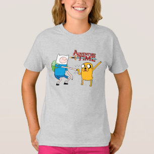 Abenteuerzeit   Finn & Jake Fist Bump T-Shirt