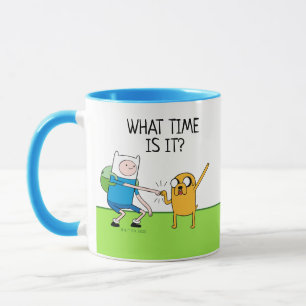 Abenteuerzeit   Finn & Jake Fist Bump Tasse