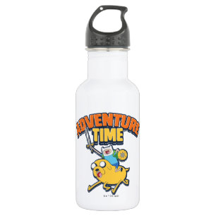Abenteuerzeit   Finn Riding Jake Edelstahlflasche