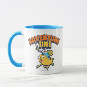 Abenteuerzeit   Finn Riding Jake Tasse