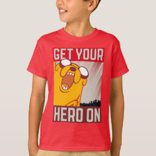 Abenteuerzeit Jake "Get Your Hero On" T-Shirt