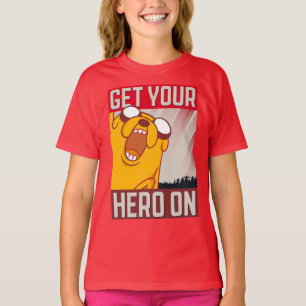 Abenteuerzeit Jake "Get Your Hero On" T-Shirt