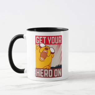 Abenteuerzeit   Jake "Get Your Hero On" Tasse
