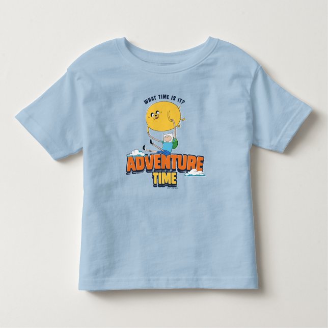 Abenteuerzeit | Jake mit Finn-T - Shirt (Vorderseite)