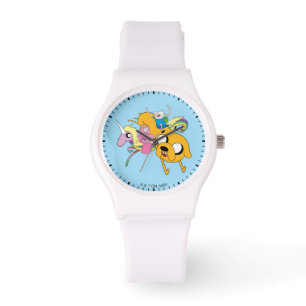 Abenteuerzeit   Lady, Bubblegum, Finn & Jake Armbanduhr