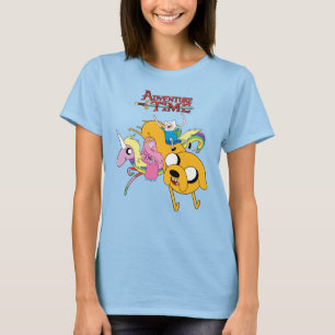 Abenteuerzeit   Lady, Bubblegum, Finn & Jake T-Shirt