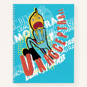 Abenteuerzeit Lemon Grab "UNAKZEPTABLE" Notizbuch