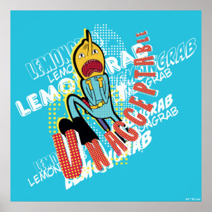 Abenteuerzeit   Lemon Grab "UNAKZEPTABLE" Poster