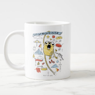 Abenteuerzeit "Party" Jake Sketch Jumbo-Tasse
