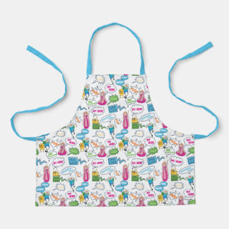 Abenteuerzeit | Zeichen-Abrufmuster Schürze