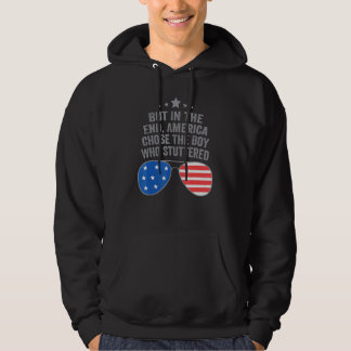 Aber am Ende wählte Amerika den Jungen, der stotte Hoodie