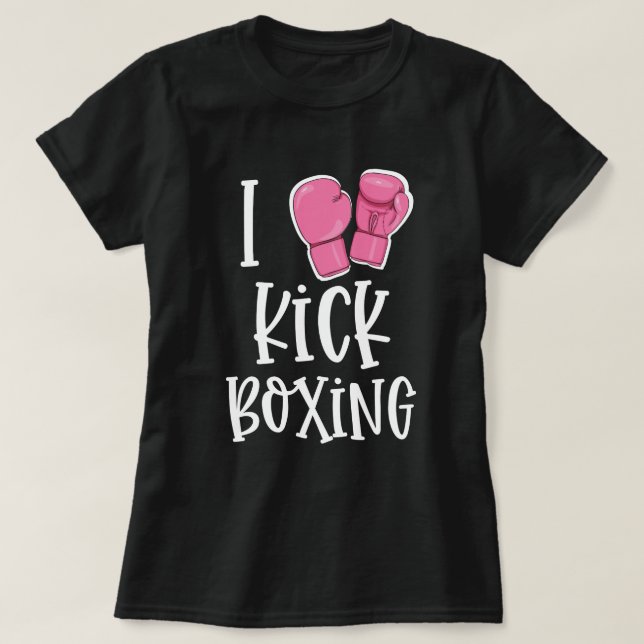 Aber das Geschenk erster Kickboxing lustiger T-Shirt (Design vorne)