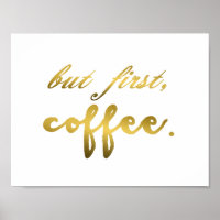 Aber der erste Coffee Gold Film auf White Print