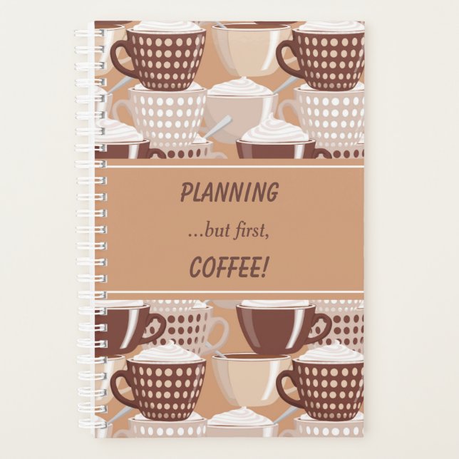 Aber der erste Kaffee Planer (Vorderseite)