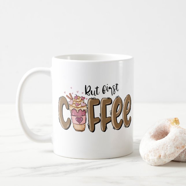 Aber die erste Personalisierte Veröffentlichung de Kaffeetasse (Mit Donut)