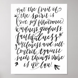 Aber die Früchte des Geistes Poster