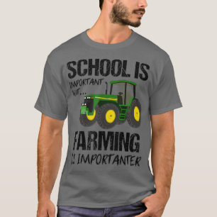 Aber die Landwirtschaft ist wichtig für die Shirt- T-Shirt