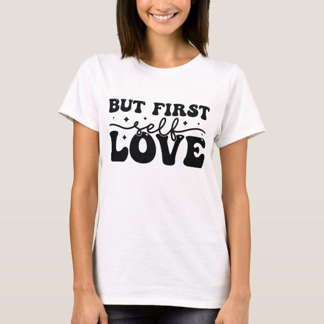 Aber erste Liebe T-Shirt (Vorderseite)