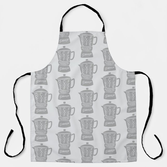 ABER ERSTE MANDILON BITTE SCHÜRZE (Vorderseite)