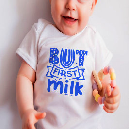 Aber erste Milch Baby Strampler