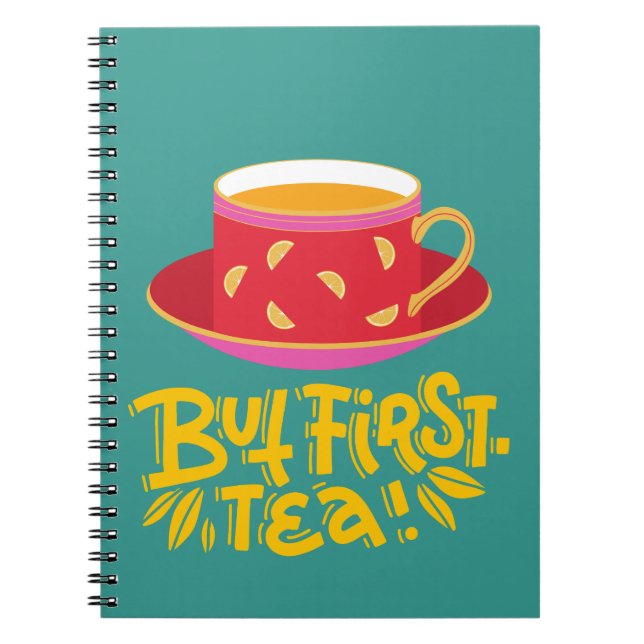 ABER ERSTER TEE NOTIZBLOCK (Vorderseite)