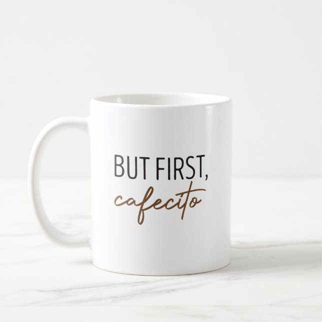 aber erstes Café Kaffeetasse (Links)