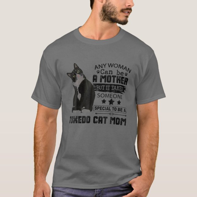 Aber es braucht jemand Besonderes, um Tuxedo Cat M T-Shirt (Vorderseite)
