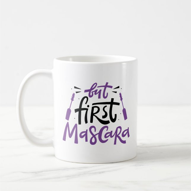 Aber First Mascara Kaffeetasse (Links)