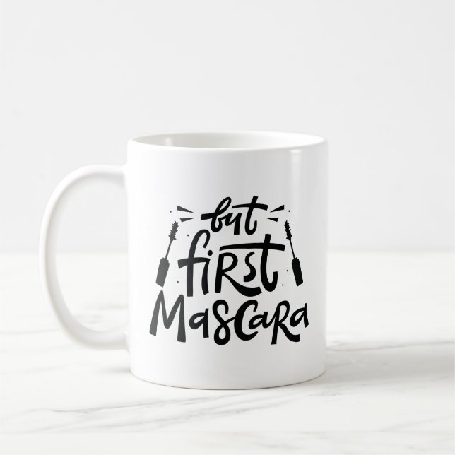 Aber First Mascara Kaffeetasse (Links)