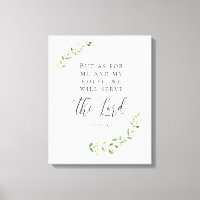 Aber für mich und mein Haus werden wir dem Herrn d