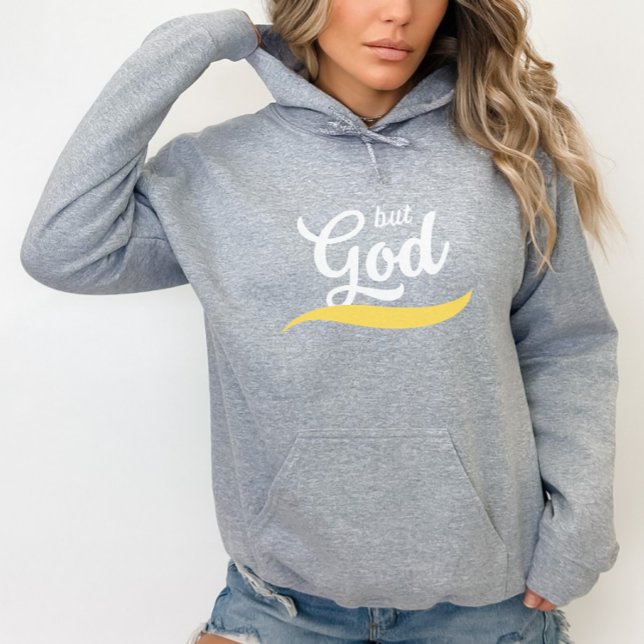 Aber Gott Hooded Sweatshirt, Christliche Faith Hoo Hoodie (Von Creator hochgeladen)