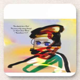 Aber Gott sei Dank! Getränkeuntersetzer