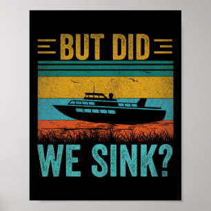 Aber haben wir den Ponton lustig sinken lassen Kap Poster