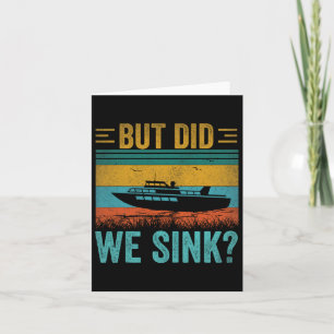 Aber haben wir den Pontoon lustiger Kapitän Bootfa Karte