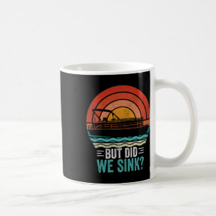 Aber haben wir den Pontoon witzig Captain Boating Kaffeetasse