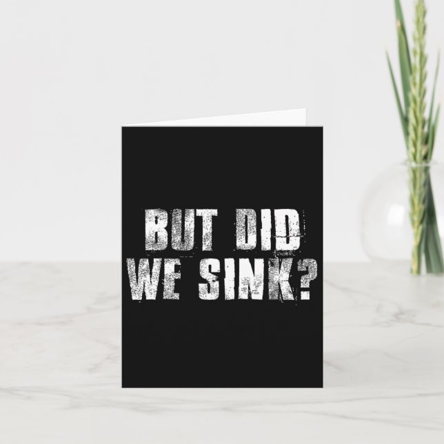 Aber haben wir den verrückten Kapitän Vacati mit d Karte (Vorderseite)