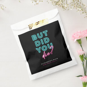 Aber hast du Die? Neon Blue & Pink Hangover Kit Geschenktütchen