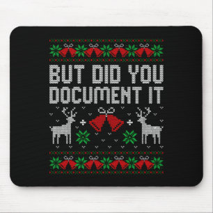 Aber hast du es nicht lustig gemacht Büro Weihnach Mousepad